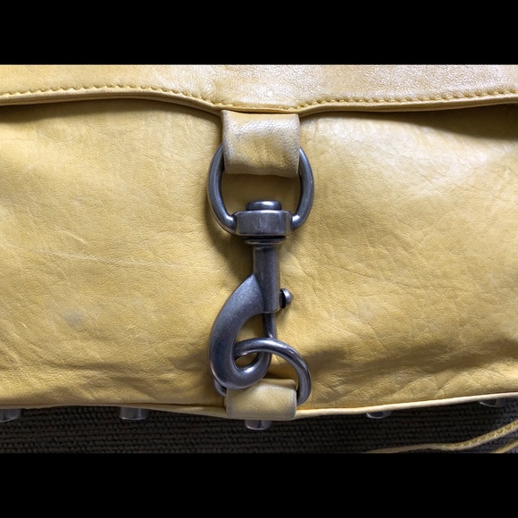 Yellow Rebecca Minkoff MAC Crossbody Bag Clutch - Picture 3 of 8